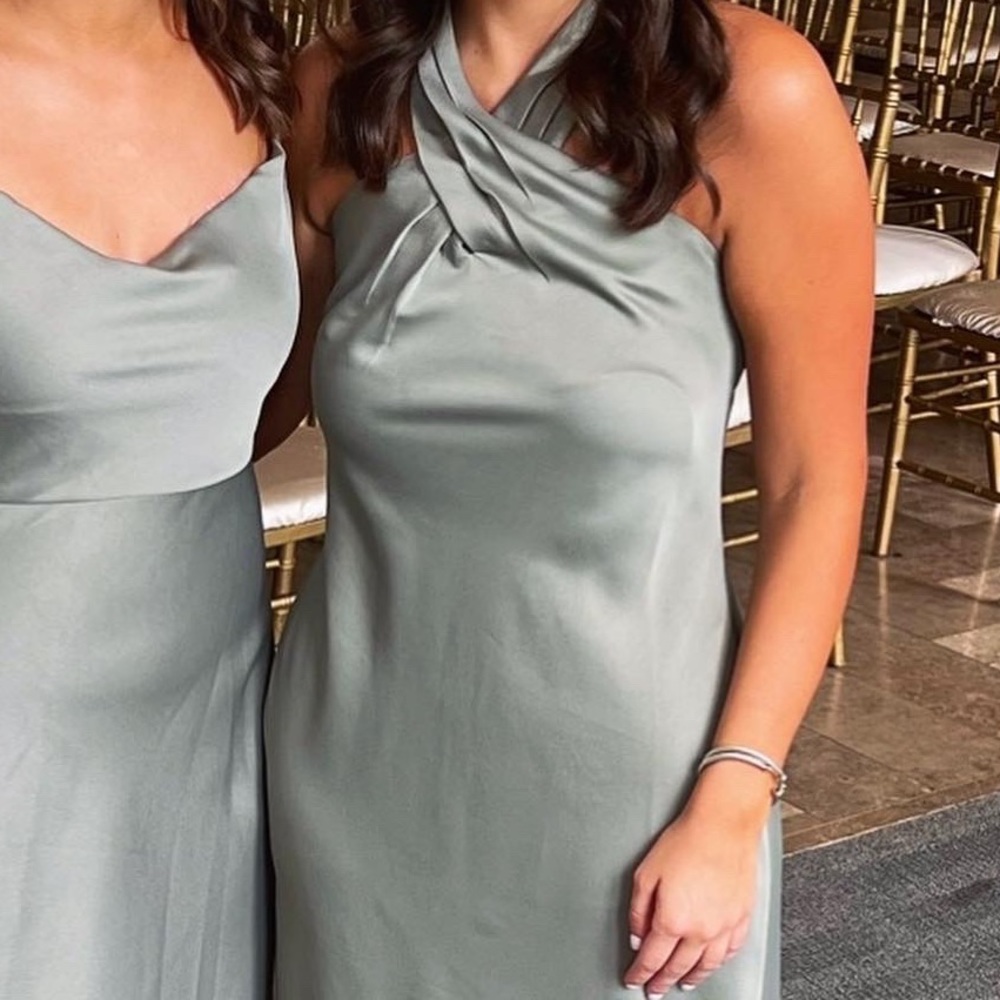 Bhldn Ruby Satin Dress - image 6